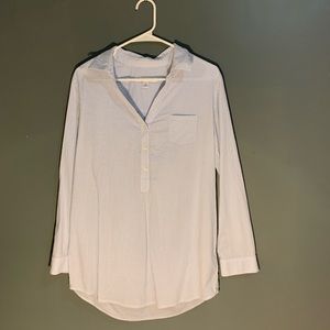 SOUTHERN TIDE MINI SEARSUCKER BUTTON UP DRESS